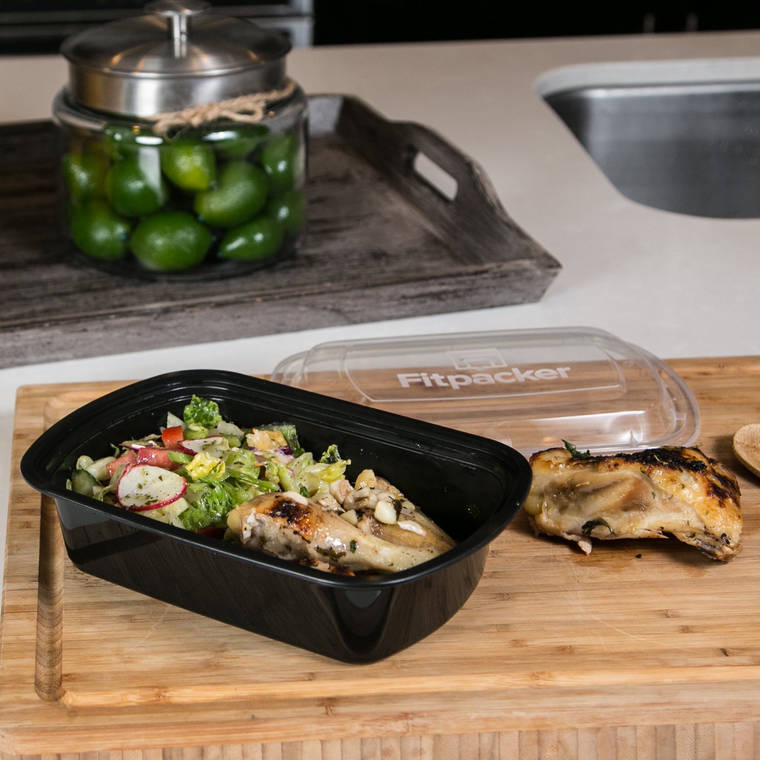 Fitpacker Los contenedores para la Comida preparatoria sin BPA ...