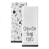 SKL Home Terrazzo 2 Pc Hand Towel Set