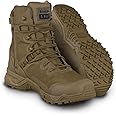 Original S.W.A.T. Alpha Fury Unisex Leather Shoes 8" Side Zip – Polyester Mesh – Microfibre PU Upper