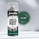 Jenolite Directorust Hunter Green Gloss Spray Paint 2x400ml RAL 6028 view 7
