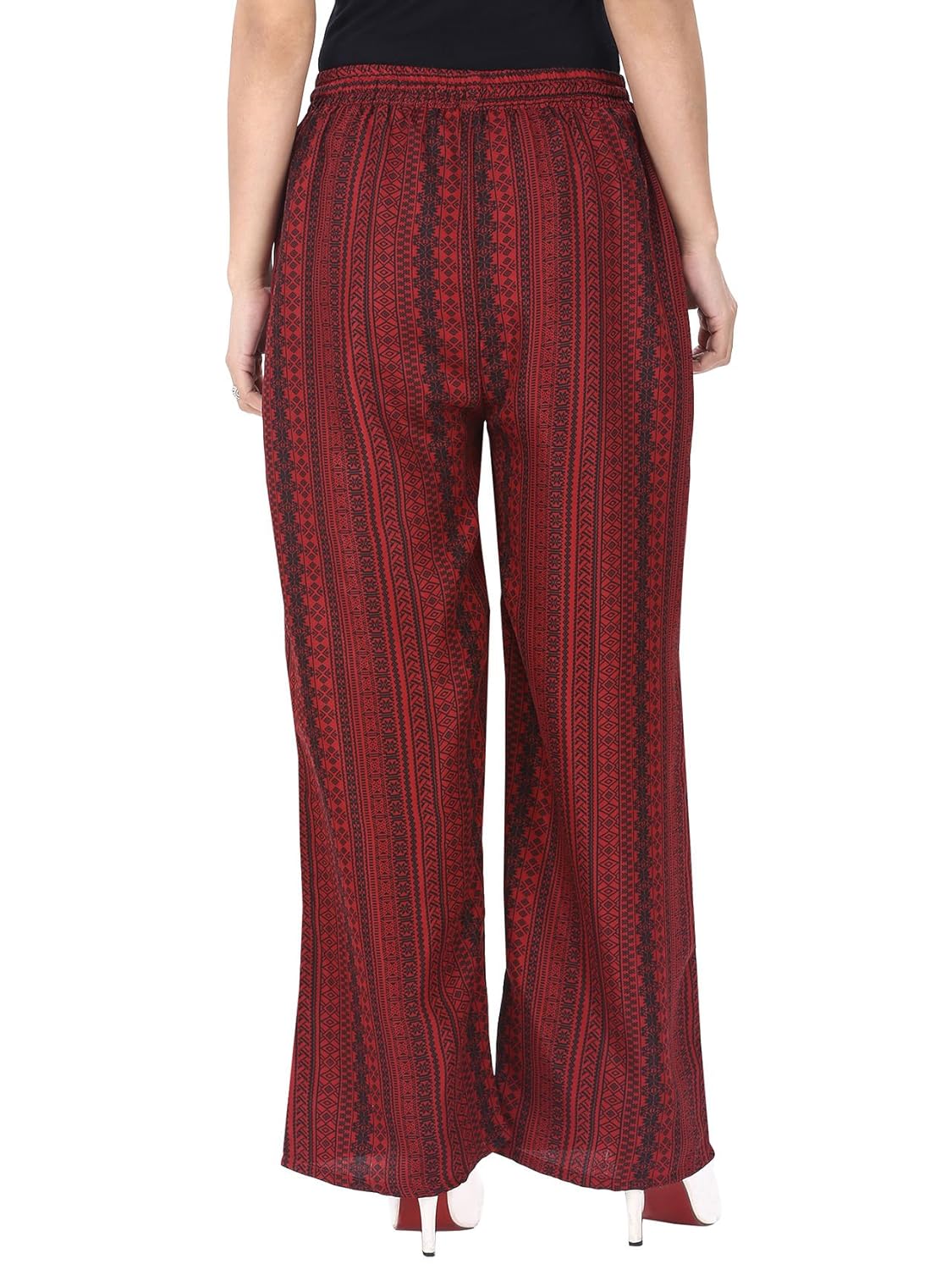 tanvi regular fit women's multi colour trouser