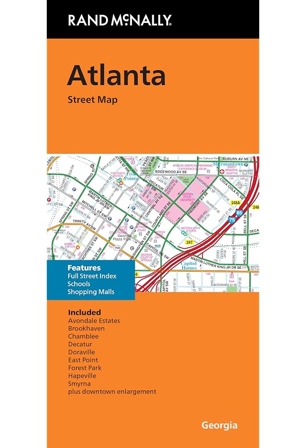 Atlanta Area Zip Code Map USA Editable Zip Codes Of America