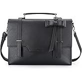 ECOSUSI Laptop Messenger Bag Women Briefcase 15.6 inch Laptop Satchel Handbags