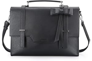 ECOSUSI Laptop Messenger Bag Women Briefcase 15.6 inch Laptop Satchel Handbags