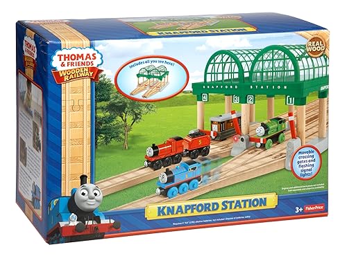 Thomas Friends Wooden Railway, Knapford Station in Kuwait