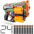 XShot Skins Dread - K.O (24 Darts) by ZURU, Easy Reload, Air Pocket Technology, Toy Foam Dart Blaster for Kids, Teens, Adults, Frustration Free Packaging