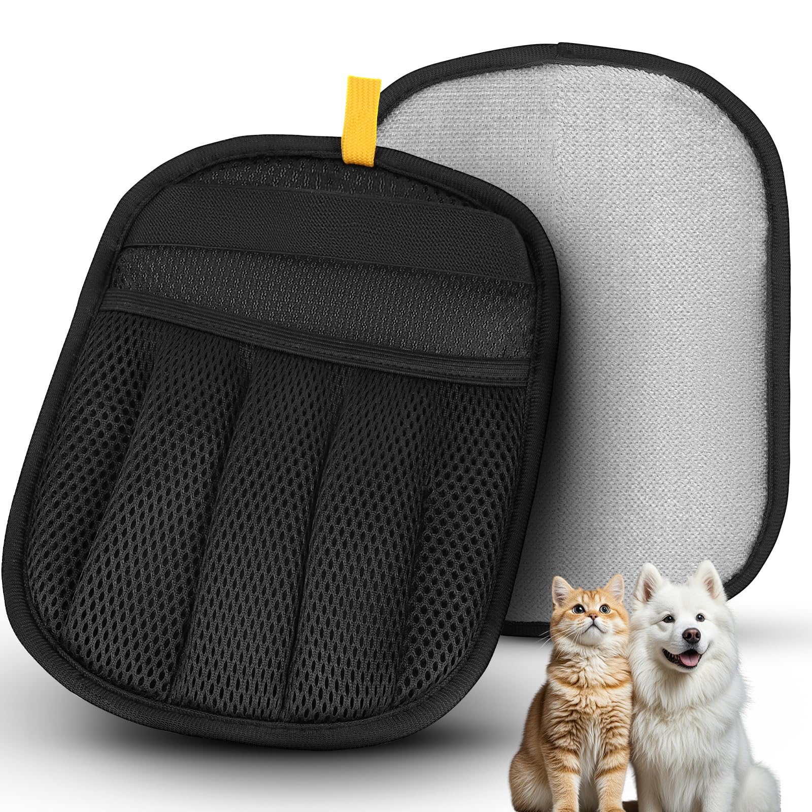 Photo 1 of Magic Brush Pet Hair Remover, Upgrated Five-Finger Electrostatic Pet Hair Removal Gloves, Cat & Dog Hair Remover for Couch, Furniture,Clothing, Animal Fur Removal Tool, Cat Grooming Gloves-1PCS