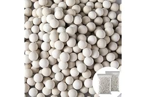 Leumoi 2 Bag 3.3 lbs Refill Condensate Neutralizer 9-10 mm Condensate Neutralizes Balls Acidic Water Increases Alkalinity Waste Liquid Neutralizer Condensing Water Heater Neutralizer Filler