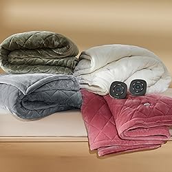 Bedsure Electric Blanket Queen Size - Dual Control