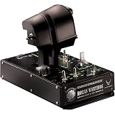 Thrustmaster HOTAS Warthog Dual Throttle Flight Quadrant Add-On - PC | magnetic sensors, adjustable friction, idle &amp; afterburner detents, 17 programmable buttons, metal base, A-10C replica