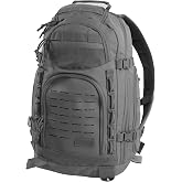 HIGHLAND TACTICAL Foxtrot 38L Large Tactical Backpack for Men &amp; Women, Durable Hiking Travel Laptop Backpack with Organizer Pockets, MOLLE Daypack with Waist Belt for Everyday Carry, Camping, Work