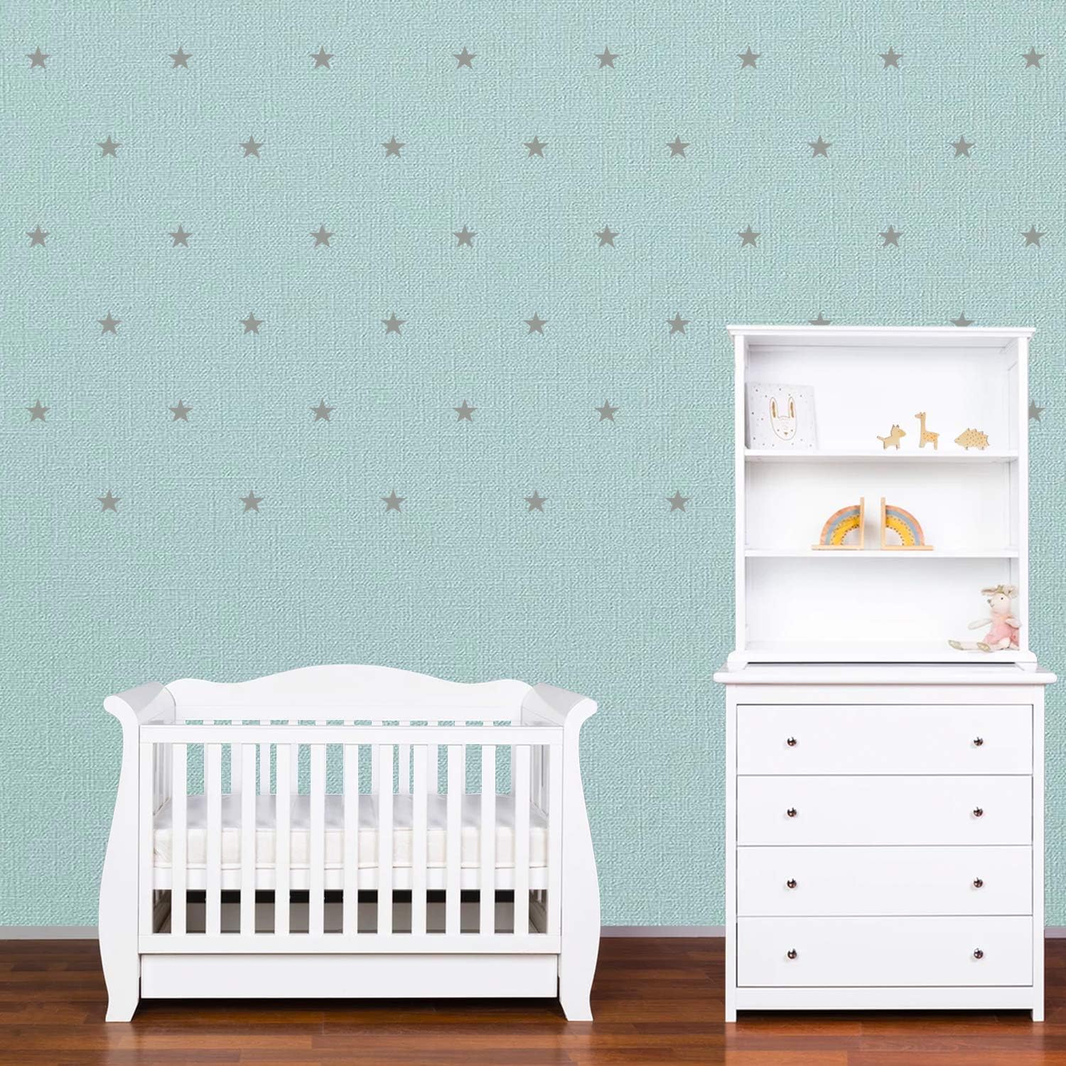 Autocollants Decoration Murale Chambre Bebe Facile A Poser Blanc Premyo Set De 70 Stickers Muraux Enfants Etoiles La Chambre De Bebe Stickers Muraux Cefortac Com