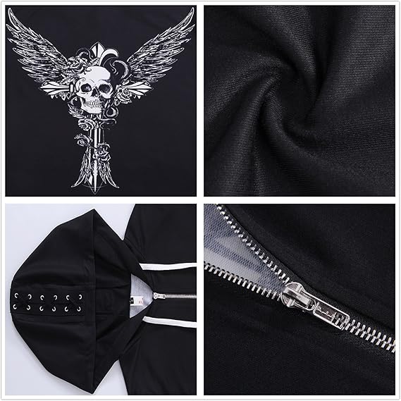 angel wing hoodie plus size