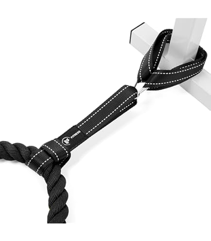 LOLPALONE Battle Rope Anchor Stake Kit support mural en métal pour