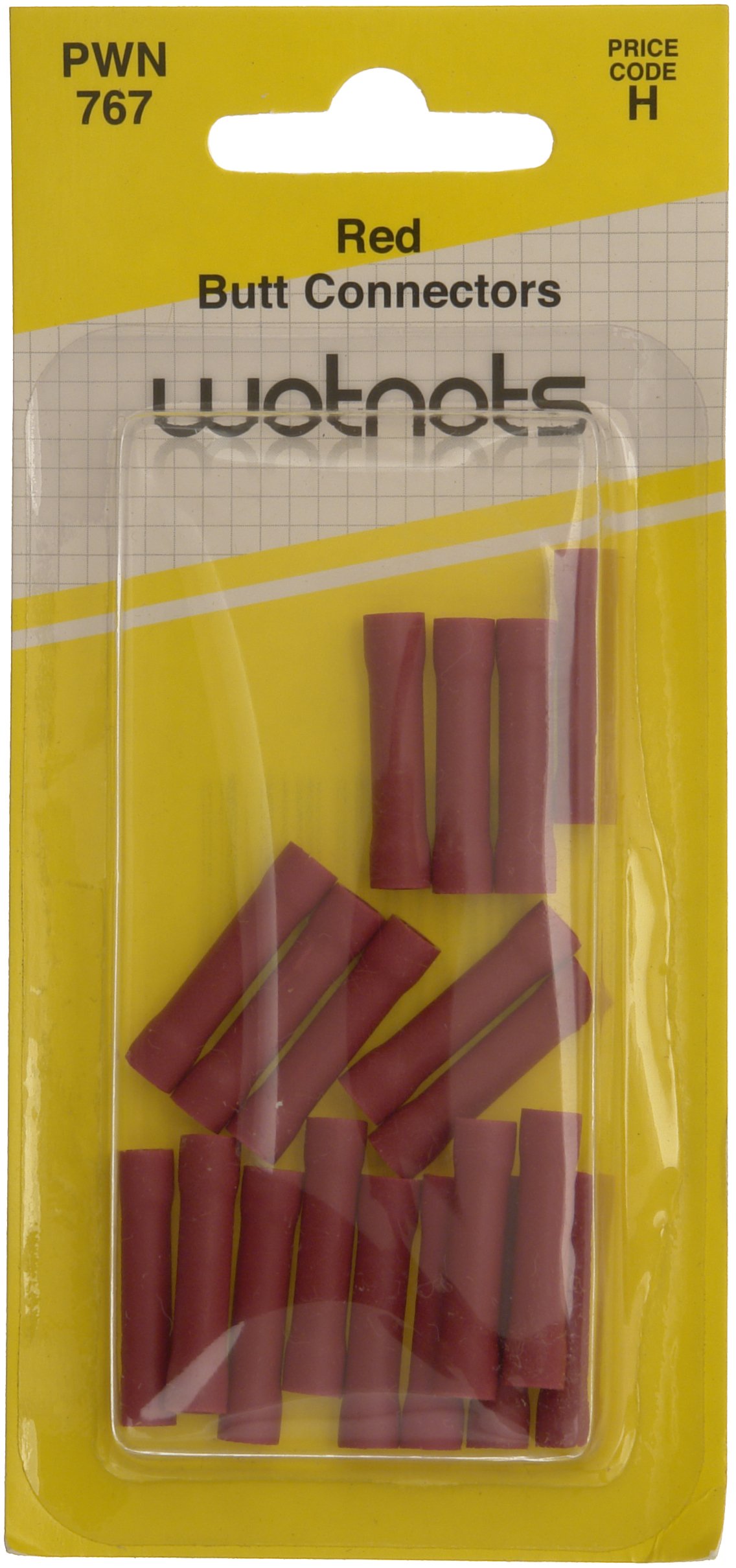 Pearl PWN767 Red Butt Wiring Connectors (Pack of 25)