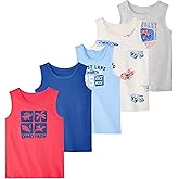 Garanimals Baby & Toddler Boy Tank Tees - Kid's Sleeveless Tank Top - Size 0-6T - 5 Pack