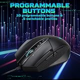 Acer Predator Cestus 335 Gaming Mouse 19000 DPI 10 Programmable Buttons RGB view 6