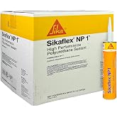 MasterSeal NP1 Polyurethane Sealant 10.1 oz, White, Pack of 30 | One Component, Flexible, Non Sag, Elastomeric Acoustic Sealant