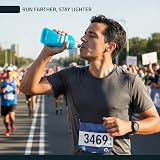FITLY Soft Flask 250ml Collapsible Water Bottle Lightweight On The Move view 6