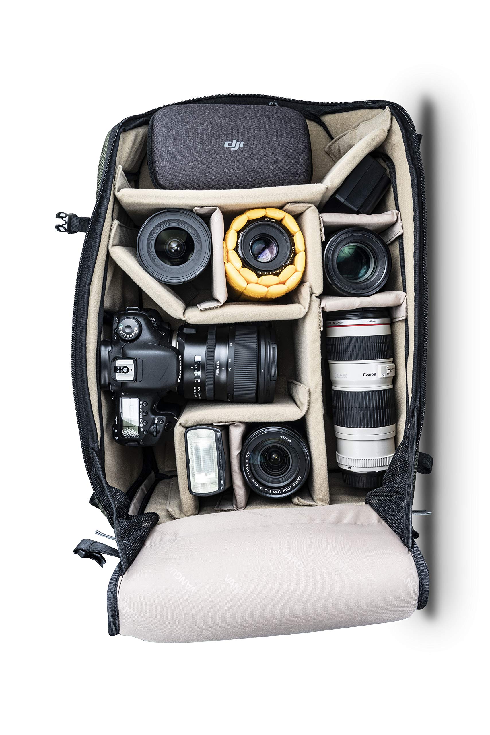 VANGUARD VEO Select 48BF Backpack for DSLR Camera - Green