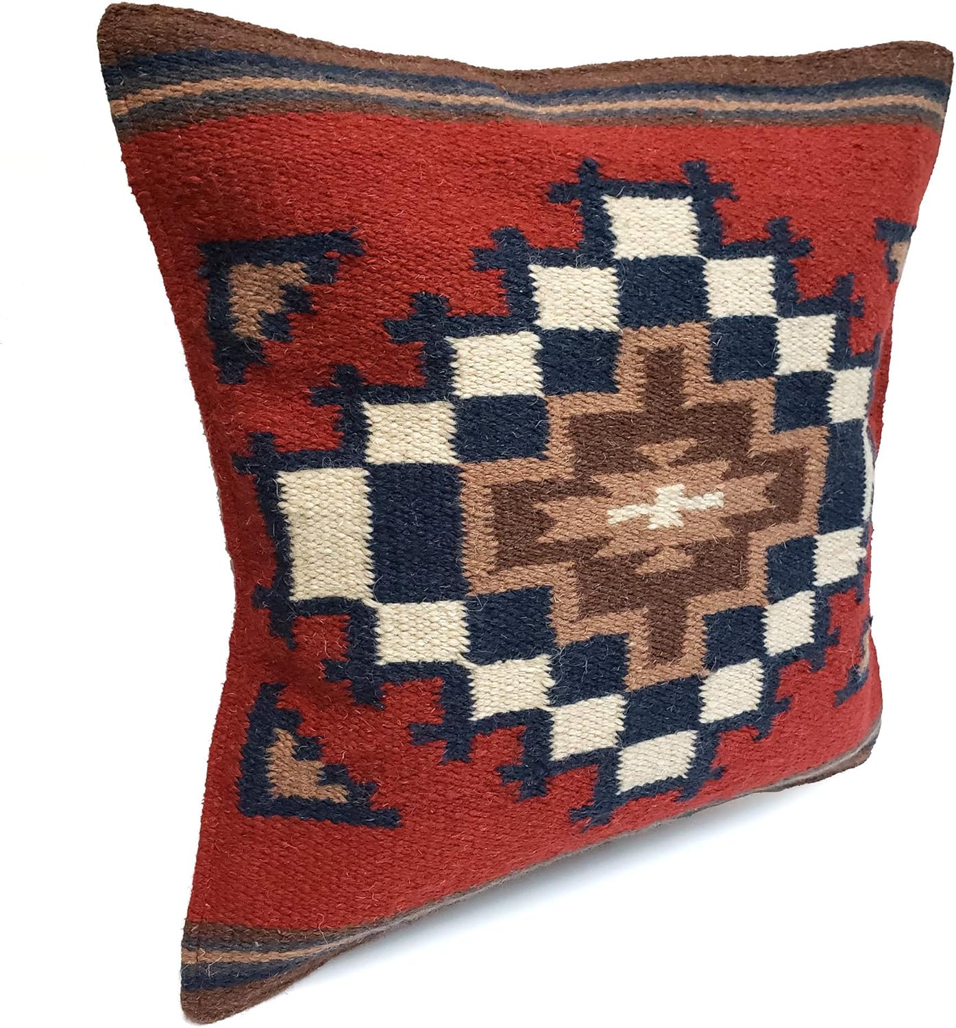El Paso Saddleblanket Handcrafted Wool Southwestern Pillow Covers Southwest 01 Amazon Ca Home Kitchen