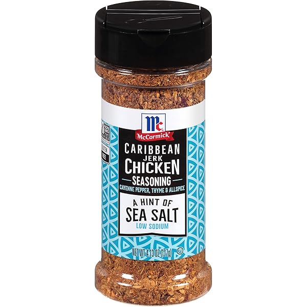 MCCORMICK A HINT OF SEA SALT CARIBBEAN JERK...