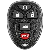 Key Fob Remote for 2004-2010 Chevrolet Pontiac (22733524) | Replacement for 2004 2005 2006 2007 2008 2009 2010 Malibu Cobalt G6 Grand Prix (KOBGT04A) 5-Button Locksmith Required