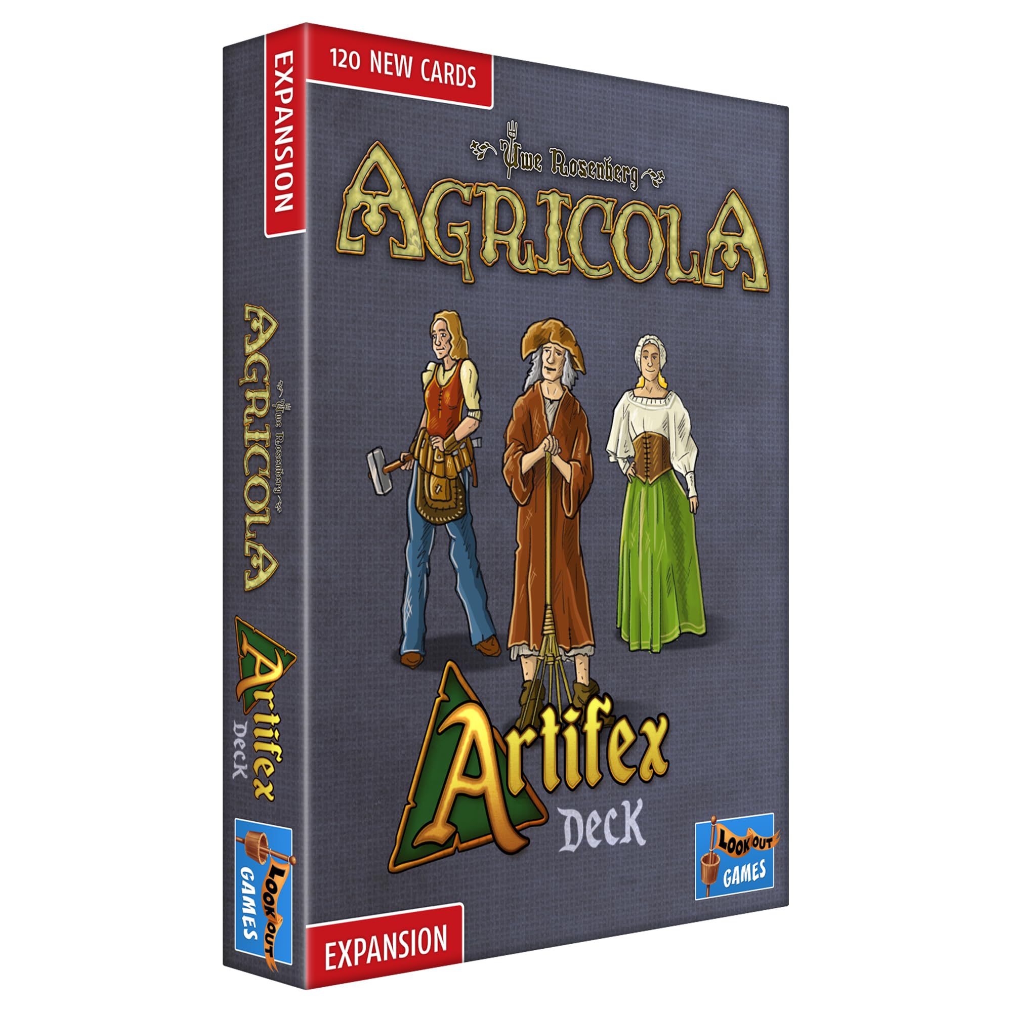 Lookout, Agricola Artifex Deck, Expansion, Connoisseur Game, Board Game, 1-4 Players, From 12+ Years, 90+ Minutes, German