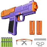 DART ZONE Pro-Series MK-2 Foam Blaster for Adults, Teens - Soft Bullet Blaster Ages 14+ with 12 Nitroshot+ Half Length Darts and 2 Speed loaders