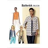 Butterick Patterns B6328 Misses' Open-Front Jackets, Size B5 (8-10-12-14-16)