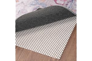 Aisoso Anti-Slip Rug Pad Grippers Thickened Carpet Mat Under Area Rugs Suitable for Hard Flooring and Tiles Flooring, Keep Your Rug Safe in Place, 2 x 3 Feet