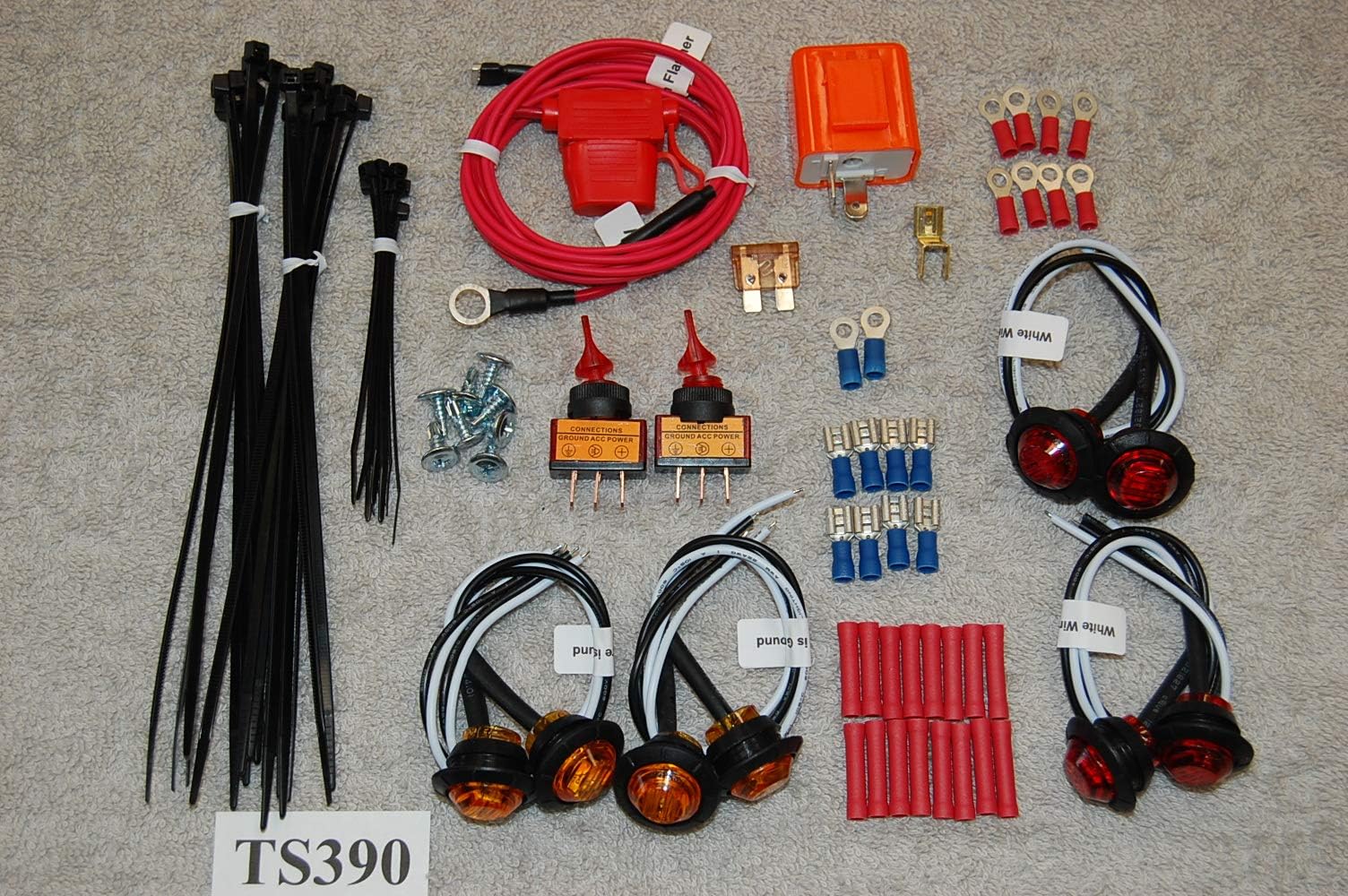 SXS/UTV UNIVERSAL TURN-SIGNAL & LED LIGHT KIT TS390