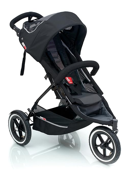 Phil And Ted S Sport Jogging Baby Stroller Black And Charcoal Baby Amazon Com