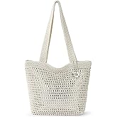 The Sak Casual Classics Tote Bag - Hand Crochet Woman's Purse For Everyday, Travel, Beach Bag - Handbag With Shoulder Straps