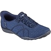 Skechers Womens Breathe Easy - Knitty Waves Hands Free Slip-ins