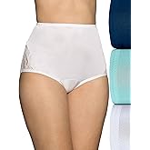 Vanity Fair Women's Underwear Perfectly Yours Traditional Cotton Brief Panties