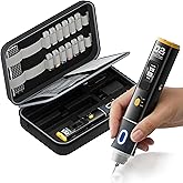 JAKEMY Cordless Ultrasonic Cutter, Micro Fan/3 Cutting Modes, 2 In 1 Wireless Ultrasonic Cutting Tool Knife, Portable 35W Hot Knife for Plastic Cutting/Modelmaking/Woodcarving/Grinding/Hobby/Craft DIY