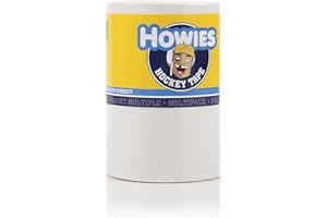 Howies Hockey Tape - 5 Pack White Cloth Stick Tape - 1" x 20 Yards per Roll - Strong, Long-Lasting Grip for Hockey Stick, Lac