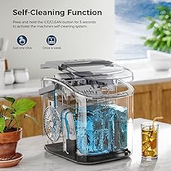 AGLUCKY Ice Makers Countertop with