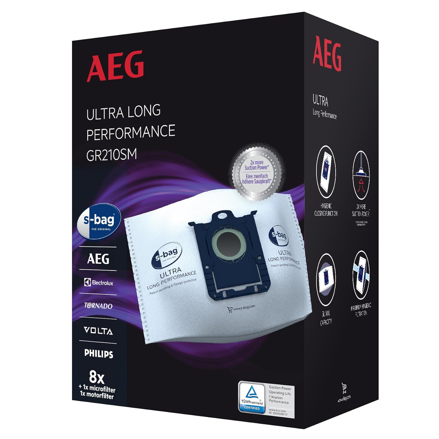 AEG GR210SM sBag Ultra Long Performance Megapack, 5 liters Amazon.co.uk Kitchen & Home