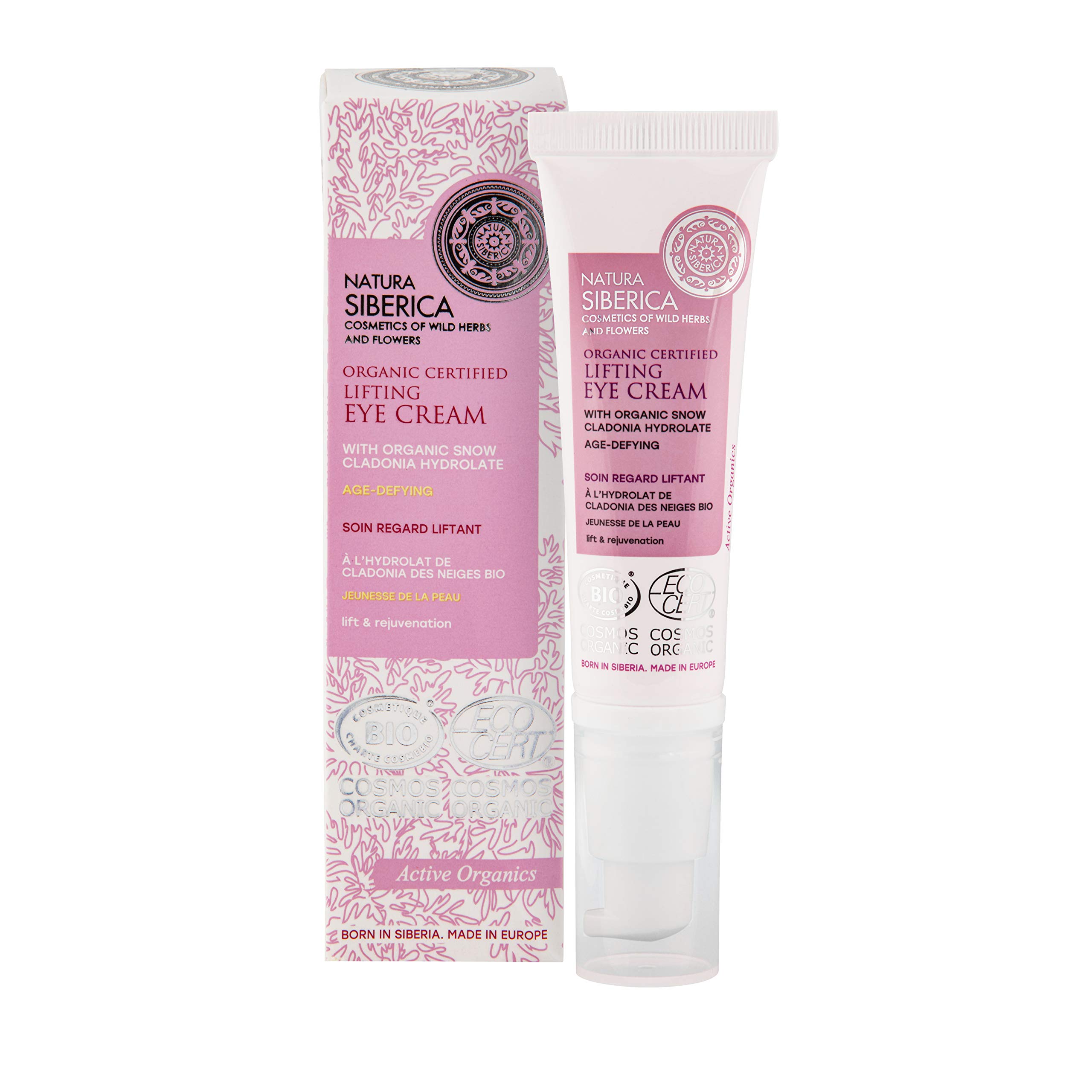 Natura Siberica Organic Certified Age-Defying, Lifting Eye Cream