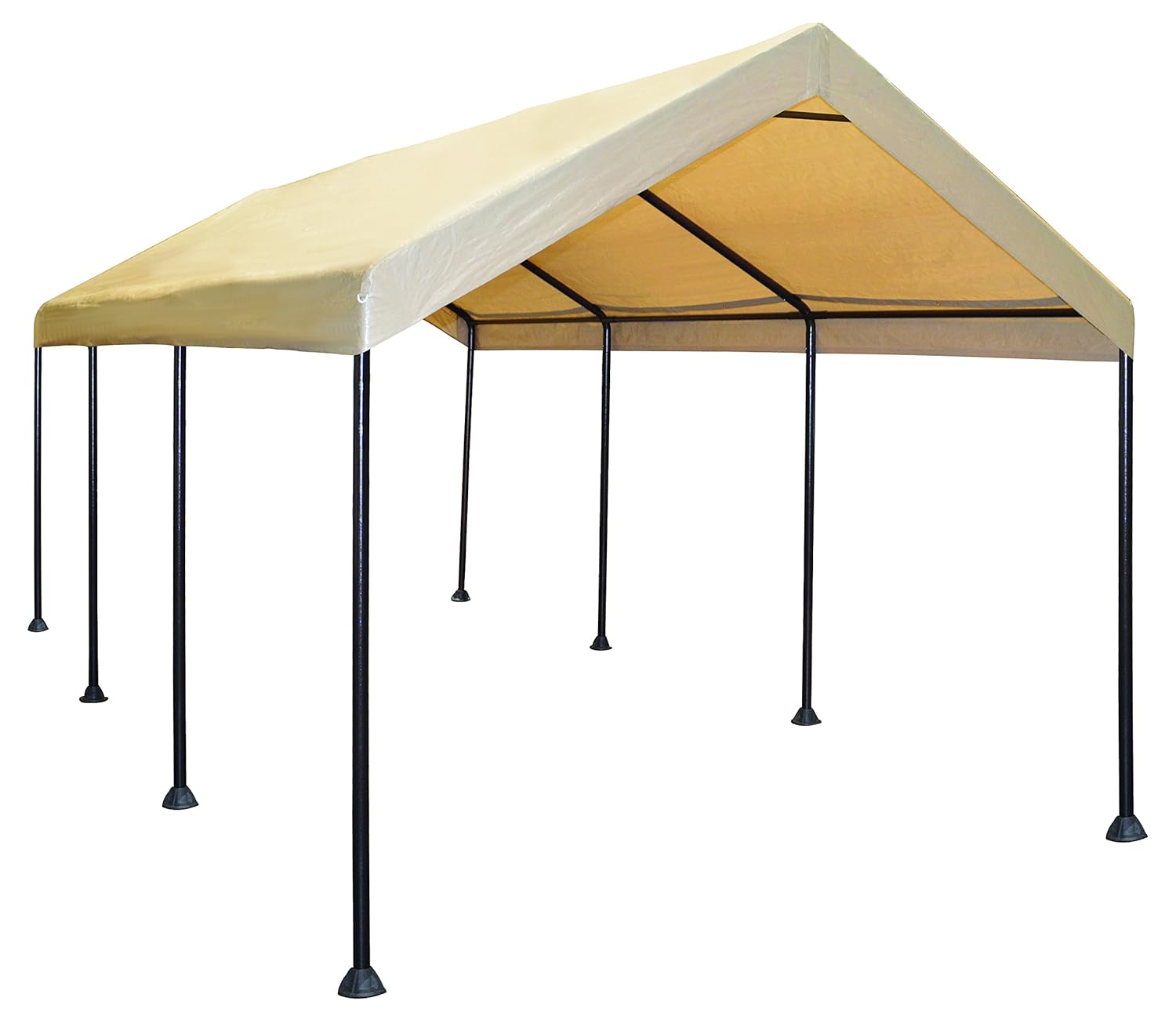 Amazoncom Caravan Canopy Mega Domain 10 X 20 Feet Carport Tan