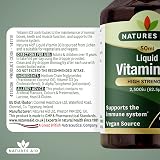 Natures Aid Vitamin D3 Liquid 2500iu 50ml Dropper Veg, Vegan, Gluten Free view 5