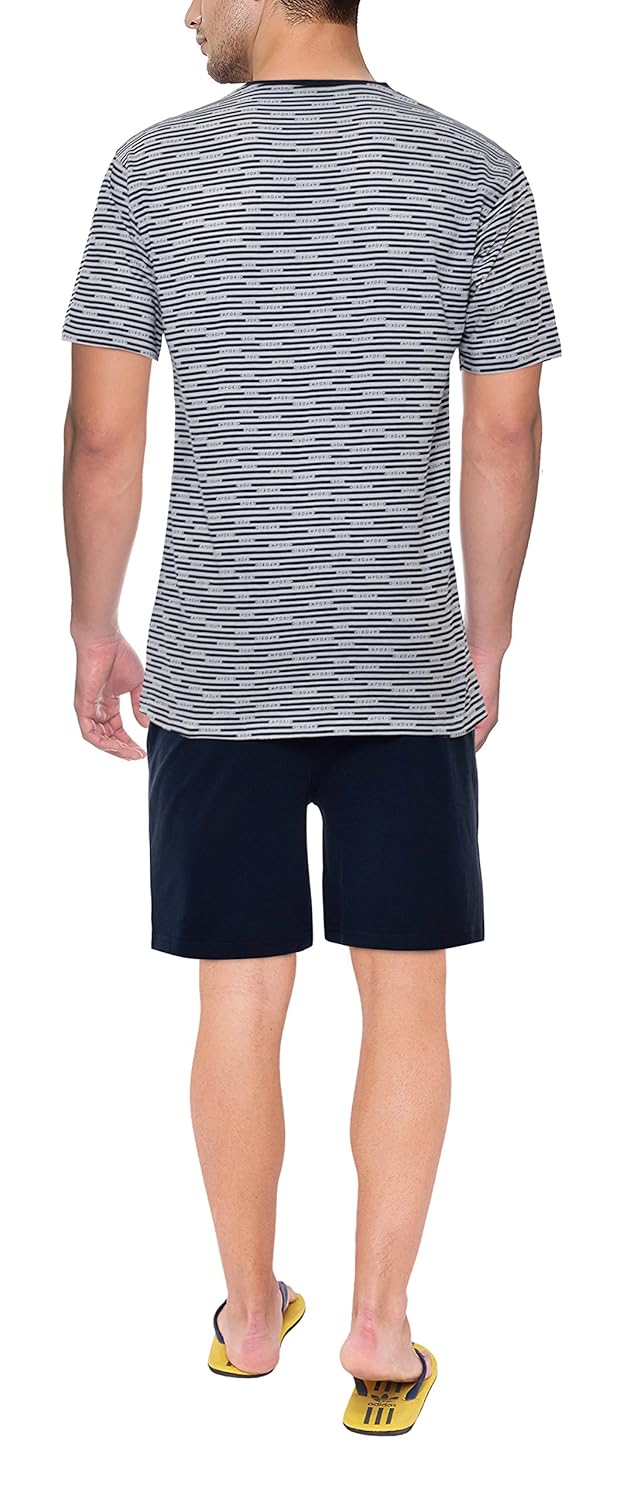 irge men's lounge short & t-shirt