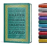 JOHSBYD Green A5 Lined Leather Journal Notebook,Inspirational Leather Journal Notebook for Men Women,200 Pages 100 Gsm Thick Ruled Paper Daily Diary for School,Travel,Business,Work (Green)