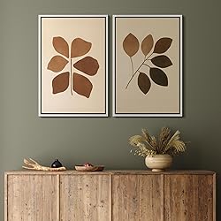 MUDECOR Framed Canvas Print Wall Art Set Minimal
