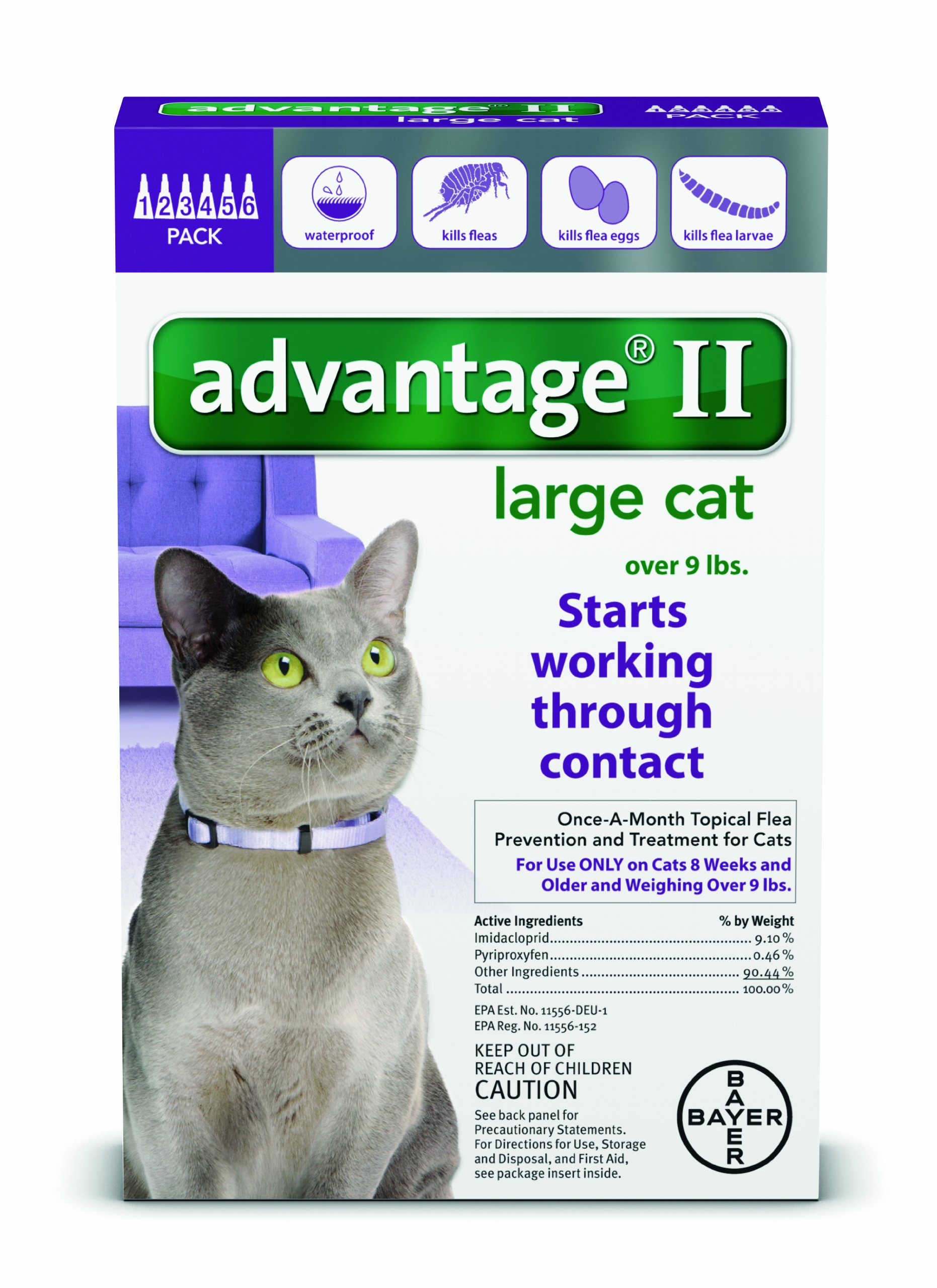 bayer advantage ii for cats