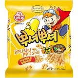 Amazon.com: [OTTOGI] PPUSHU PPUSHU NOODLE SNACK- BBQ Flavor(90g) - 24 Pack