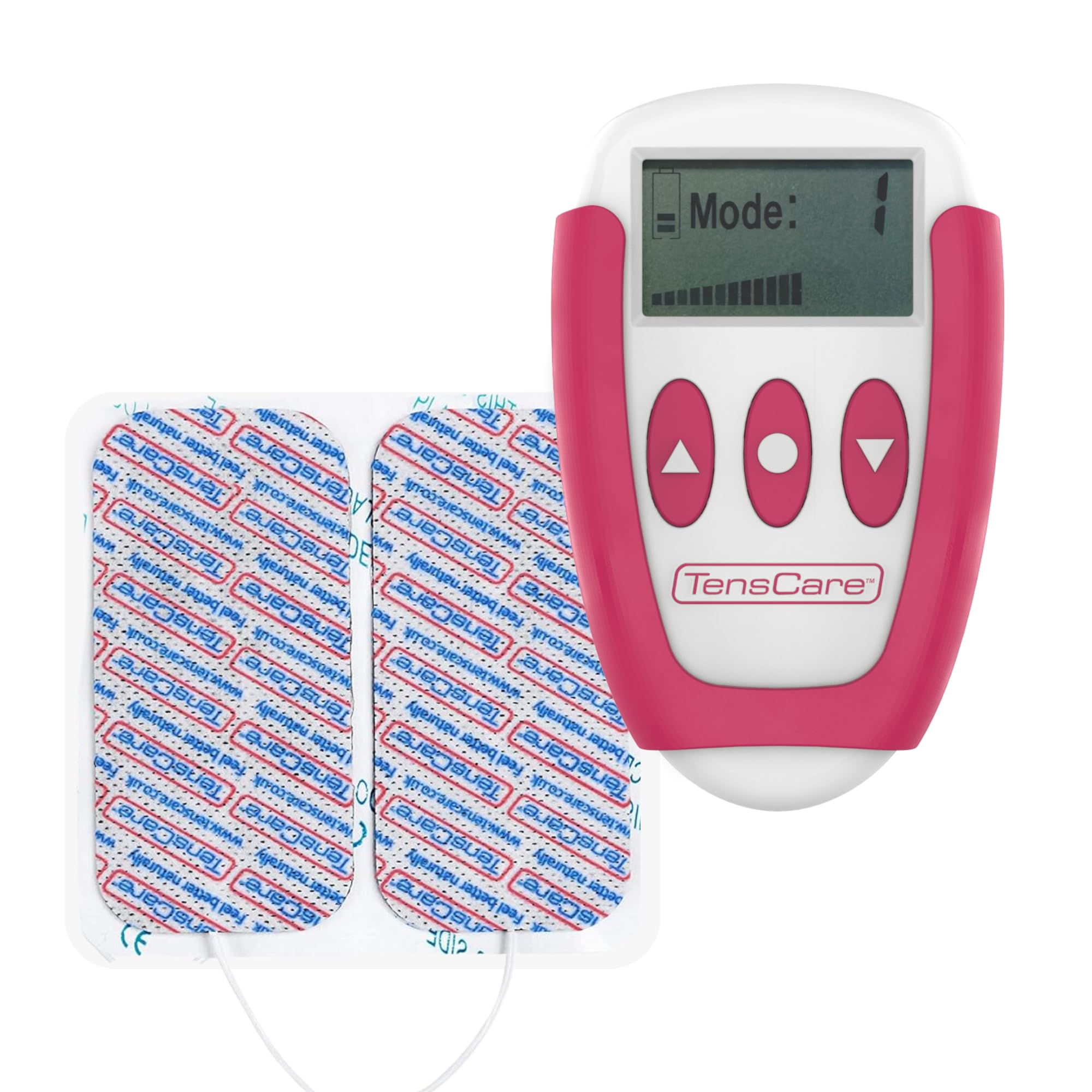 TensCare Ova+ - 4 Tailor Made TENS Programmes for Pain relief from Period Pain, Ednometriosis and Dysmenorrhea. Silent Unit to be used at Home, Work or on the Go