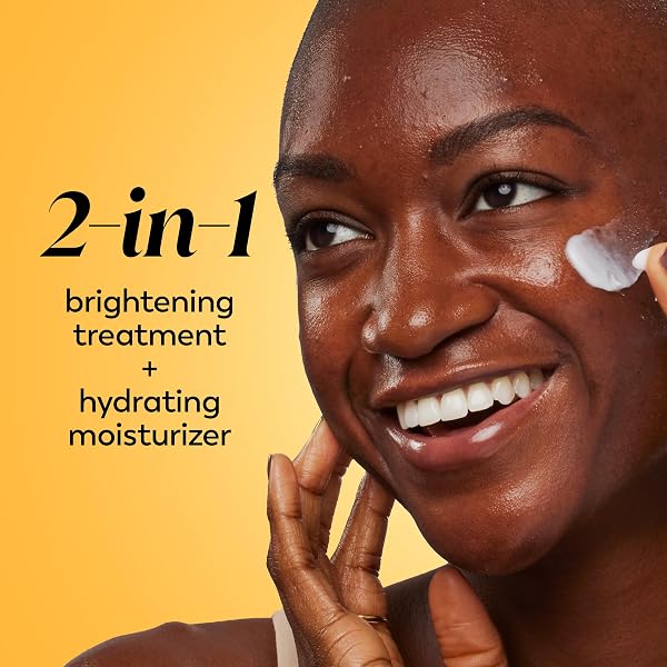 OLAY VITAMIN C FACE MOISTURIZER, BRIGHTENING CREAM FOR WOMEN, INSTANT HYDRATION, EVENS TONE, DARK SPOT & HYPERPIGMENTATION REDUCTION, GLOWING SKIN CARE – NIACINIAMIDE, LACTIC ACID, 1.7 OZ